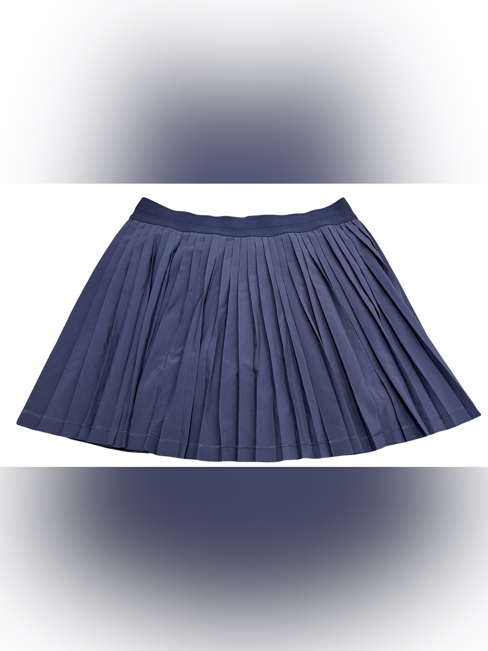 Kit and Ace Pleated Tennis Skort Blue Built-In Shorts Women's XL